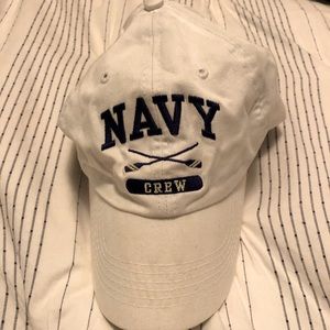 Navy Rowing Crew Baseball Hat